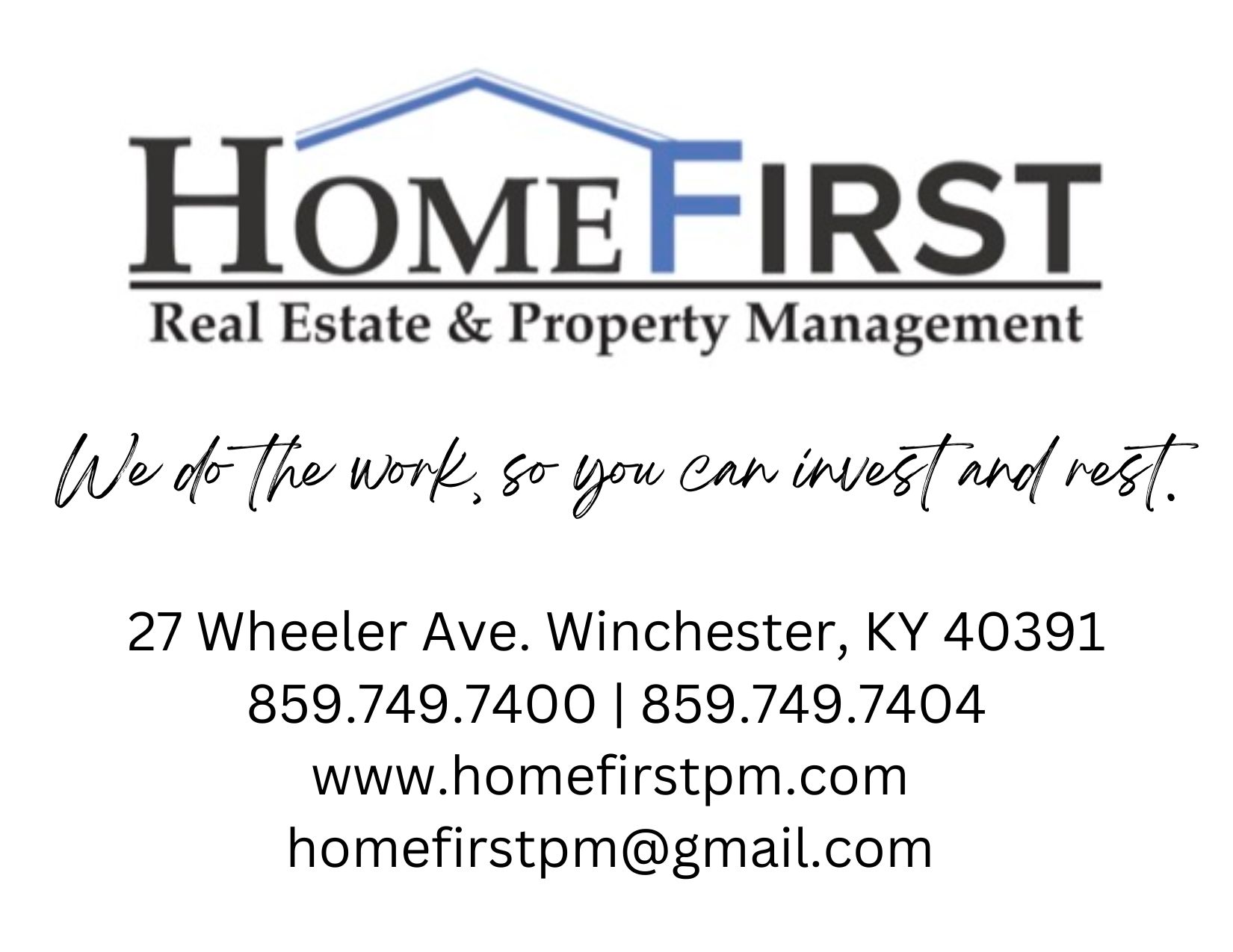 HomeFirst Property Management's Available Rentals Tenant Turner